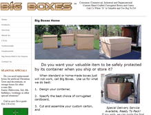 Tablet Screenshot of bigboxes.net